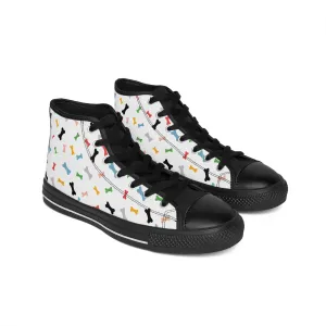 Colorful Bones Women's Classic Sneakers