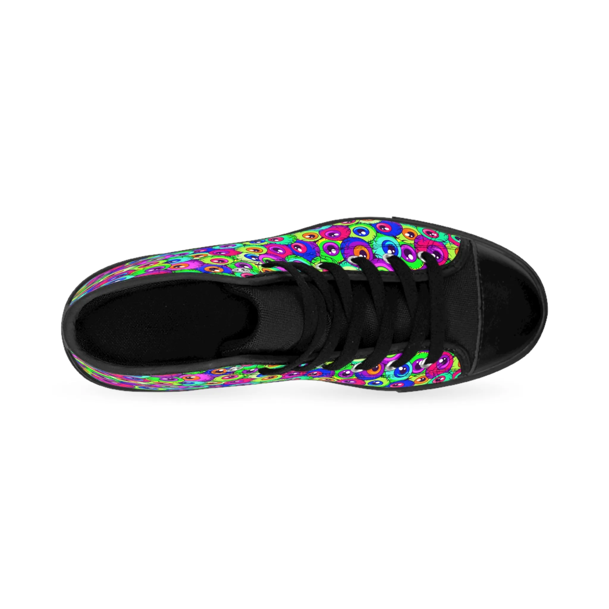 Colorful Eyeballs Women's Classic Sneakers