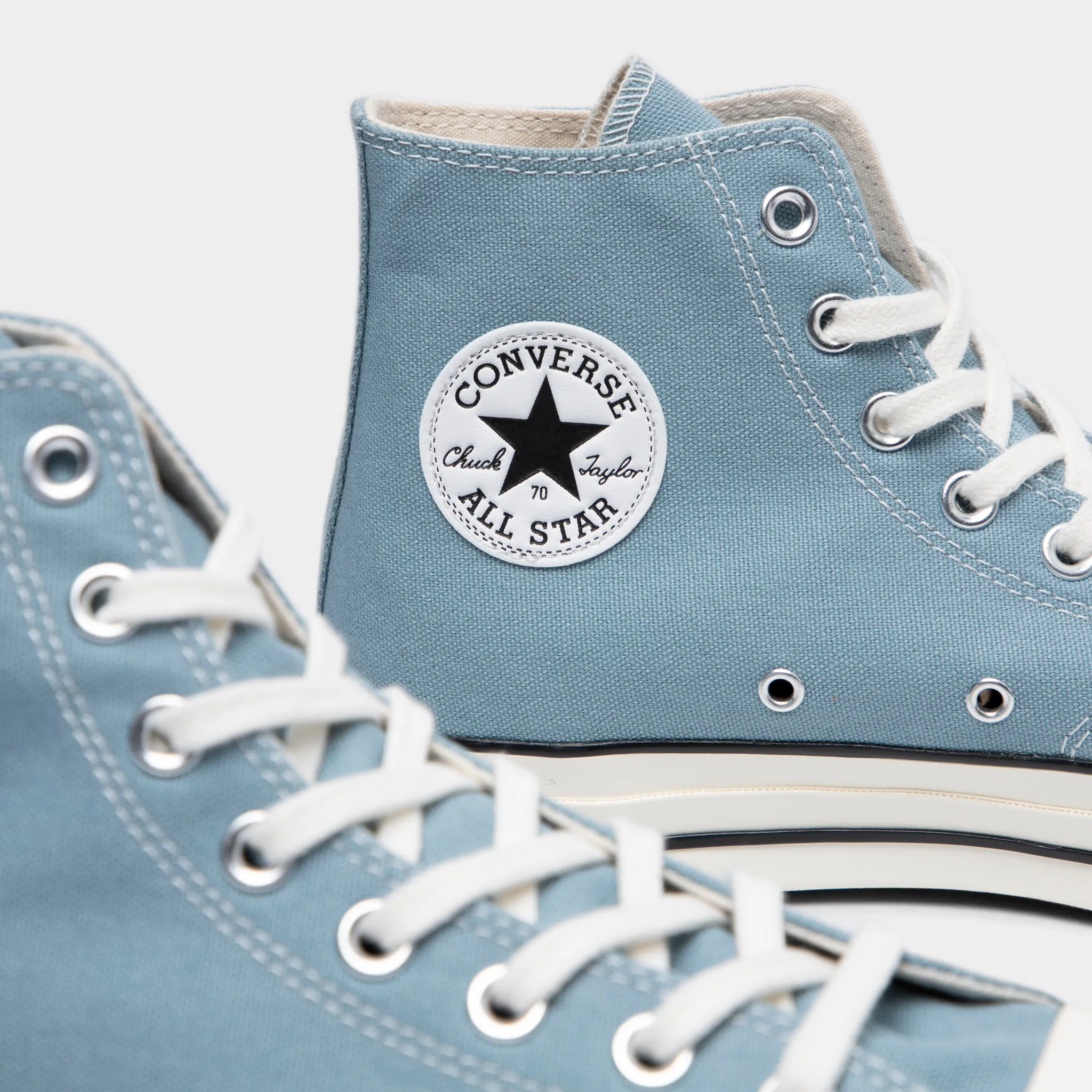 Converse Chuck 70 Hi Cocoon Blue / Egret - Black