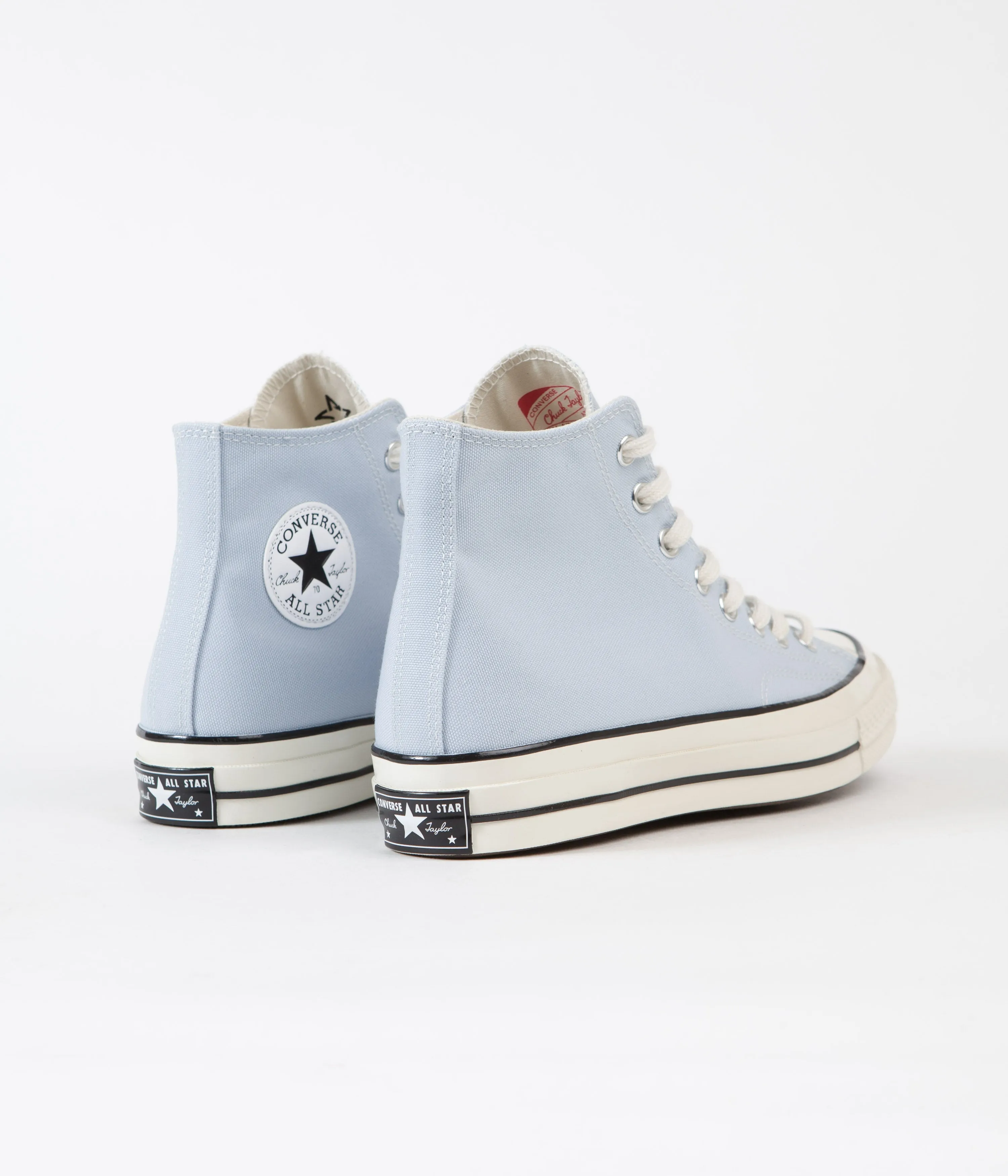 Converse CTAS 70's Hi No Waste Canvas Shoes - Light Armory Blue / Egret / Black