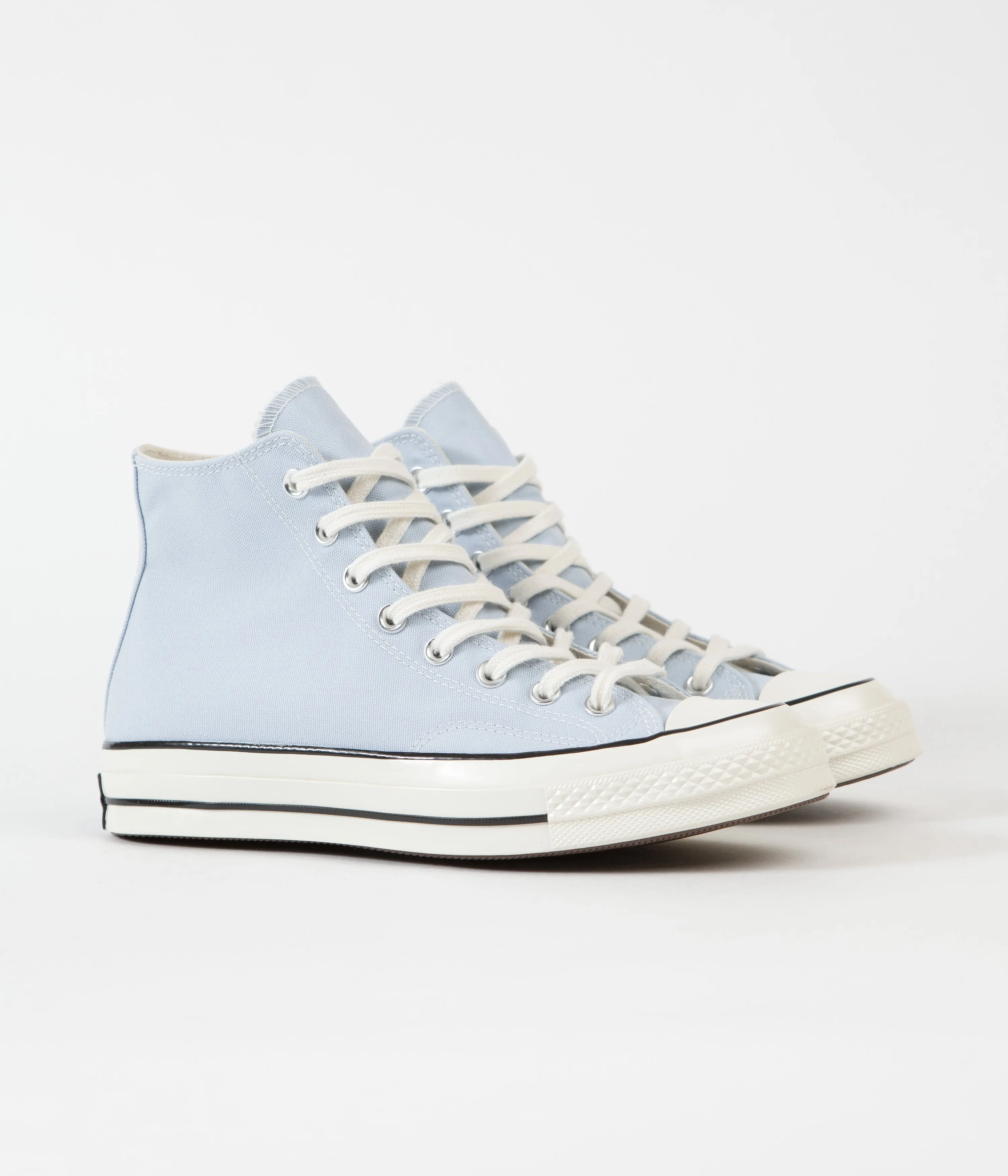 Converse CTAS 70's Hi No Waste Canvas Shoes - Light Armory Blue / Egret / Black