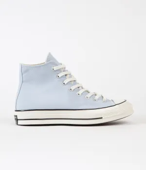 Converse CTAS 70's Hi No Waste Canvas Shoes - Light Armory Blue / Egret / Black