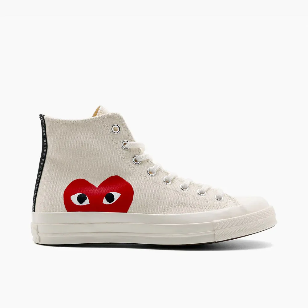 Converse x COMME des GARÇONS PLAY Chuck Taylor Hi / Beige