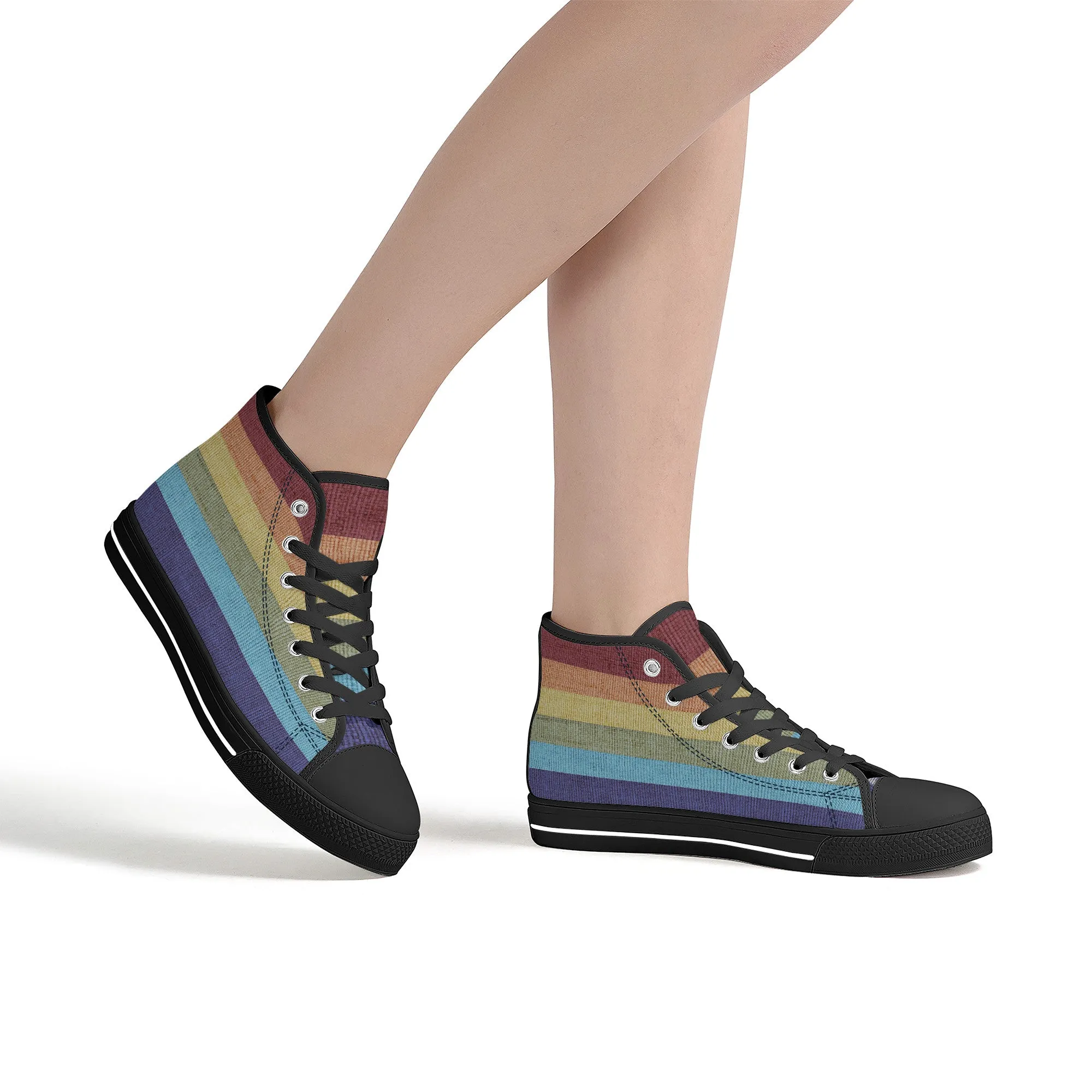 Cool shoes by Gayla Fox | High Top Customized | Shoe Zero