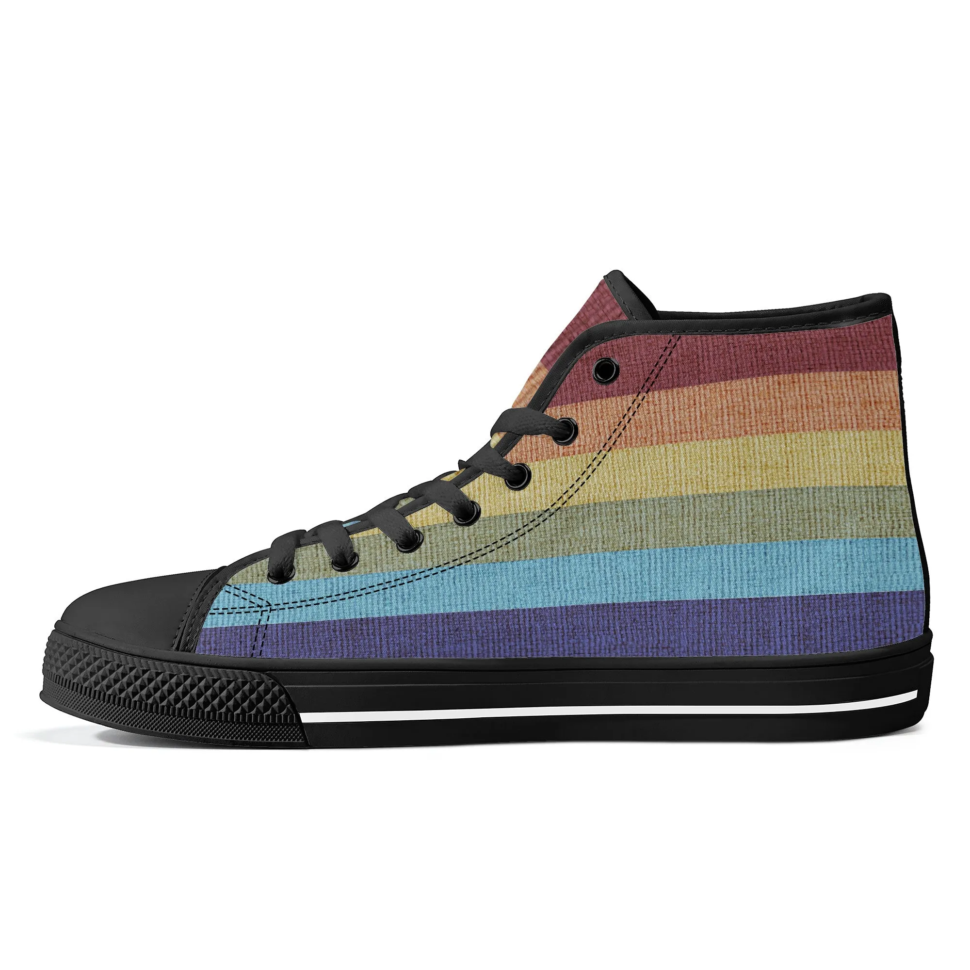 Cool shoes by Gayla Fox | High Top Customized | Shoe Zero