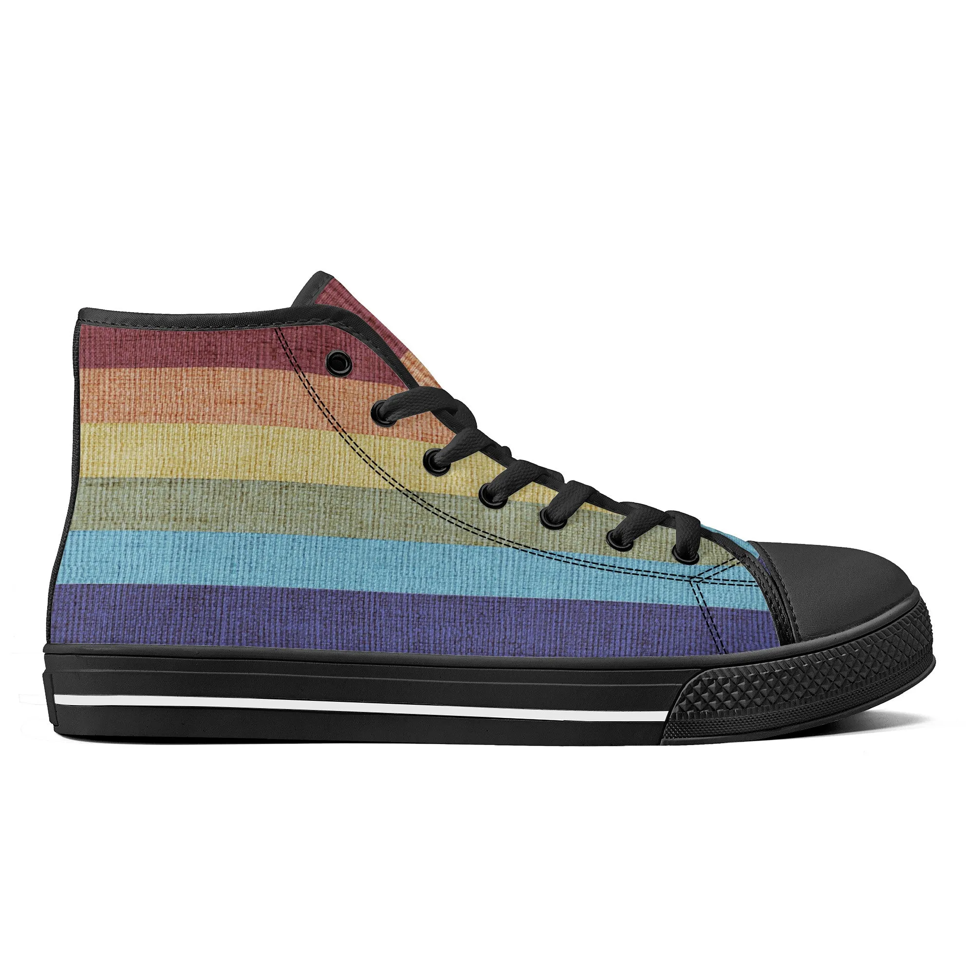 Cool shoes by Gayla Fox | High Top Customized | Shoe Zero