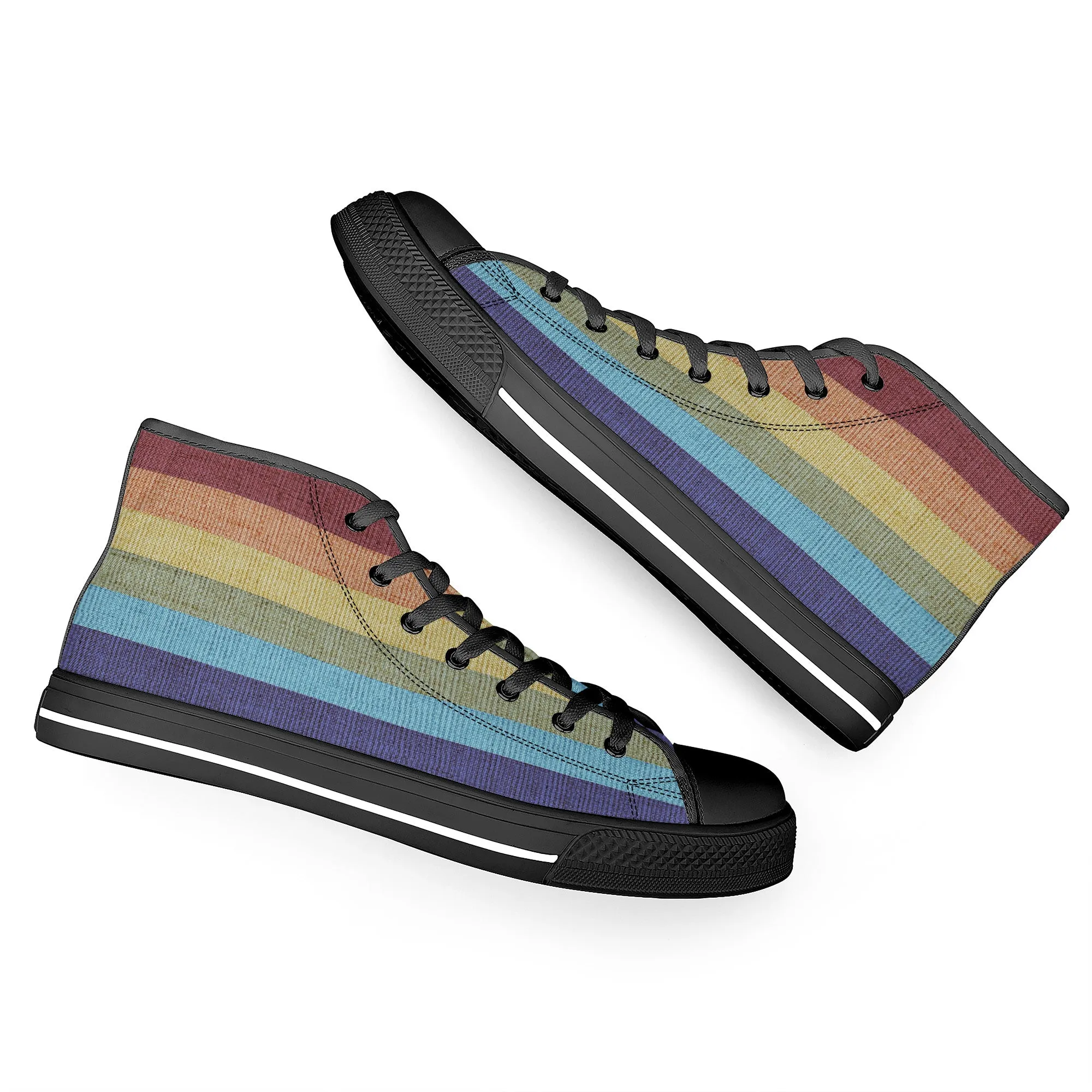 Cool shoes by Gayla Fox | High Top Customized | Shoe Zero