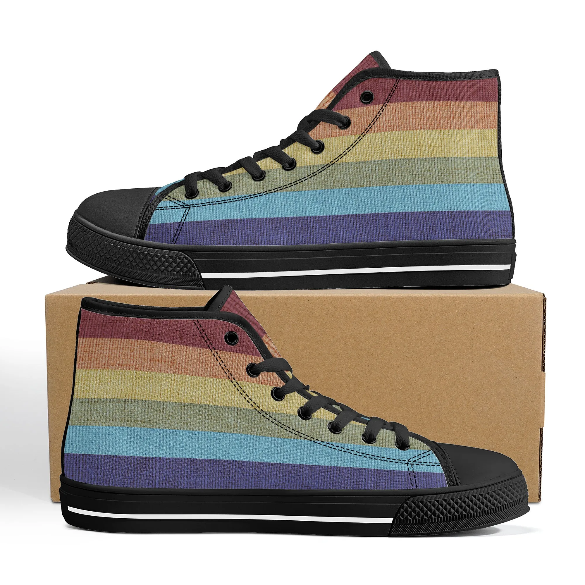 Cool shoes by Gayla Fox | High Top Customized | Shoe Zero