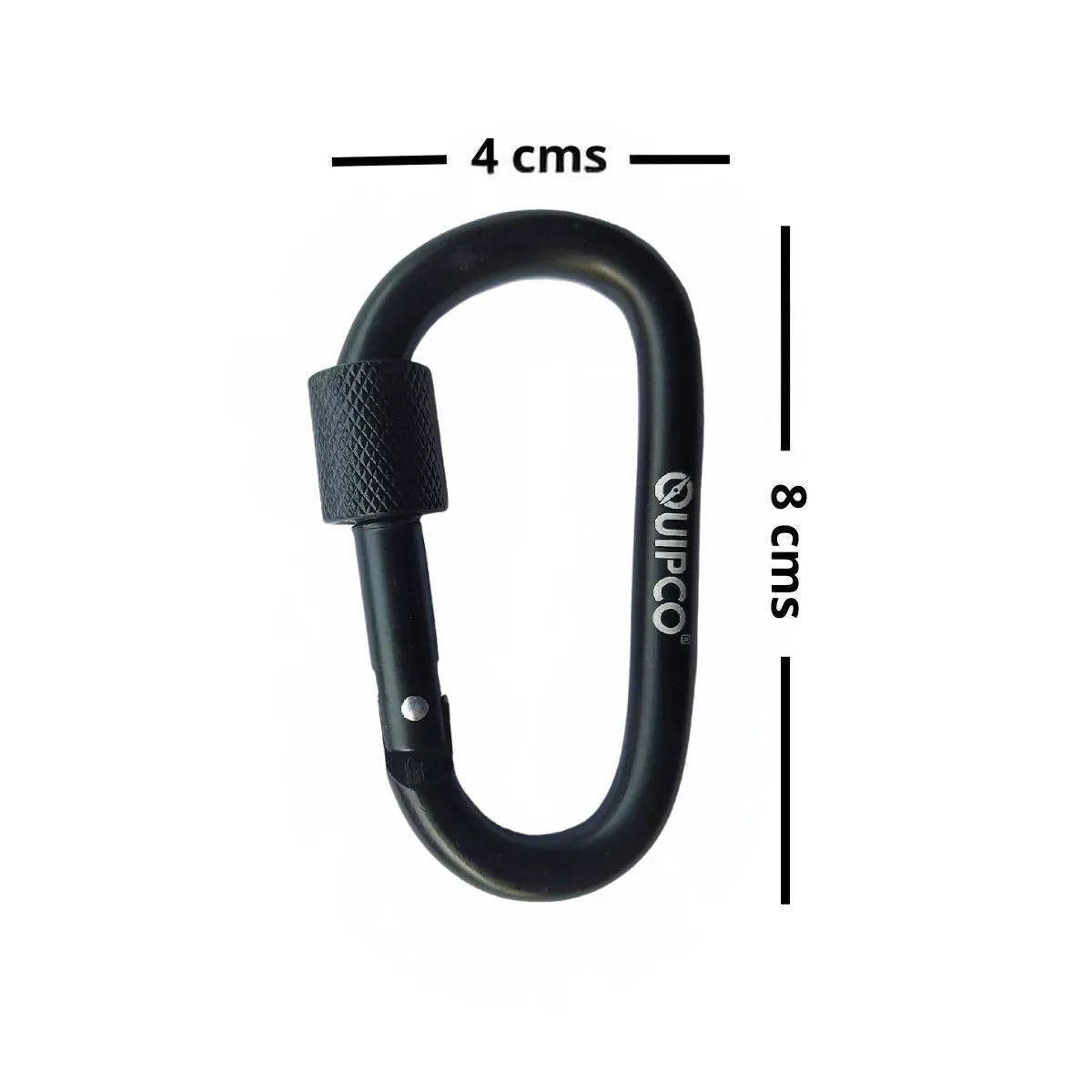 Coral Screwgate Accessory Carabiner - 8cms - Pack of 4