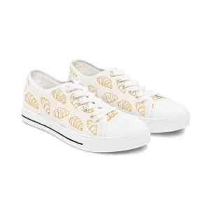 Croissant Women's Low Top Sneakers