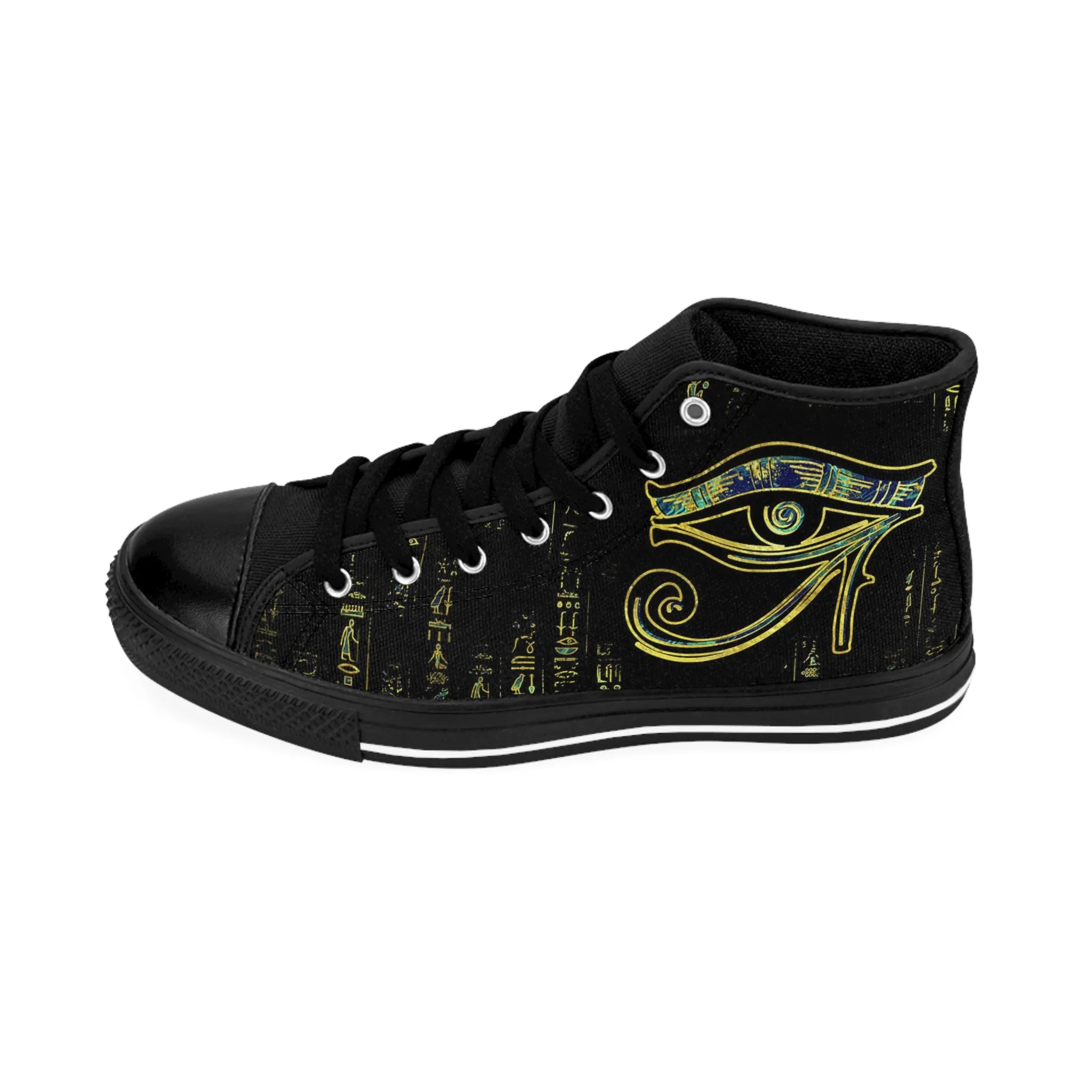 Crowgodshi Designer High-Tops Eye of Horus EDITION