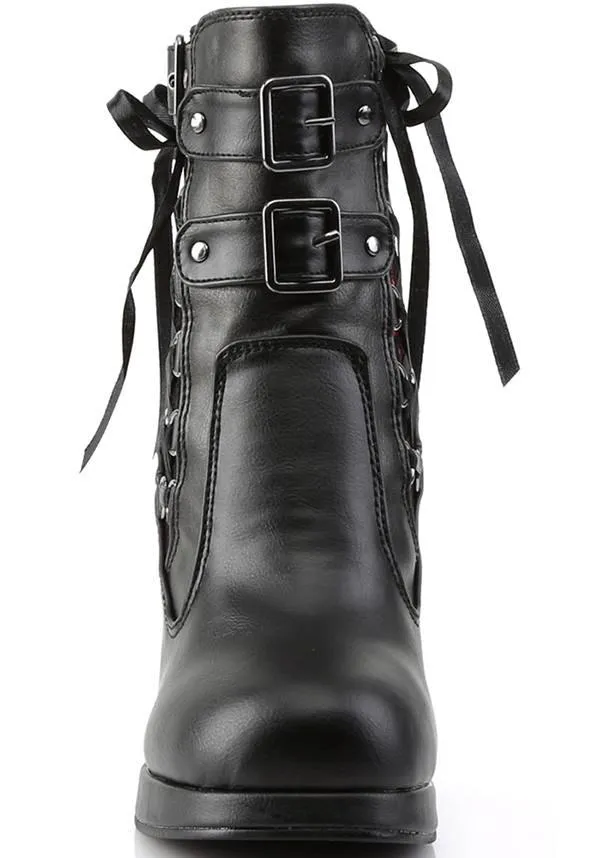 CRYPTO-51 [Black/Red] | BOOTS [IN STOCK]