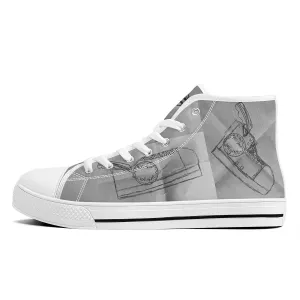 Custom Sketch Drawings | High Top Customized | Shoe Zero