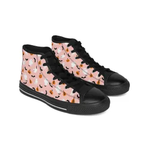 Cute Halloween Pattern Women's Classic Sneakers