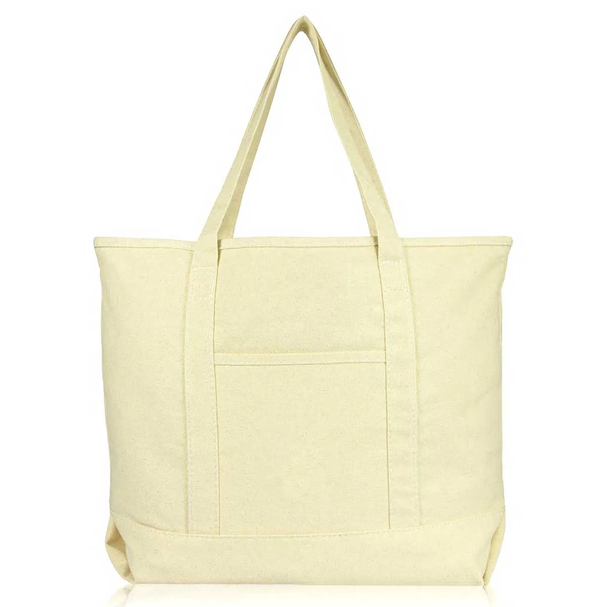 Dalix 22" Soft Canvas Tote Bag