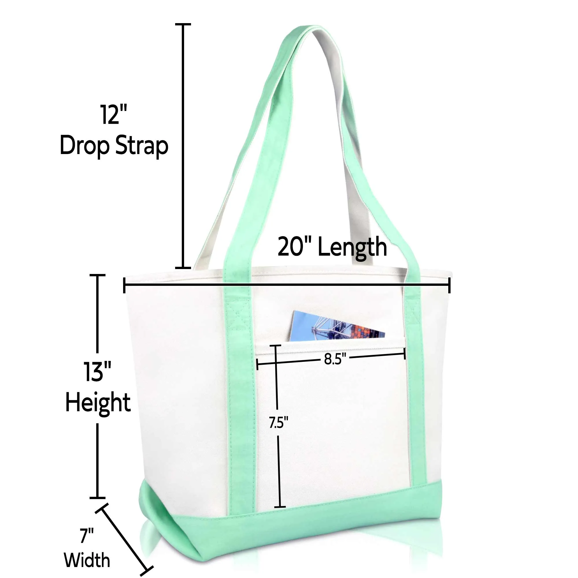 Dalix Happy Easter Tote Bag