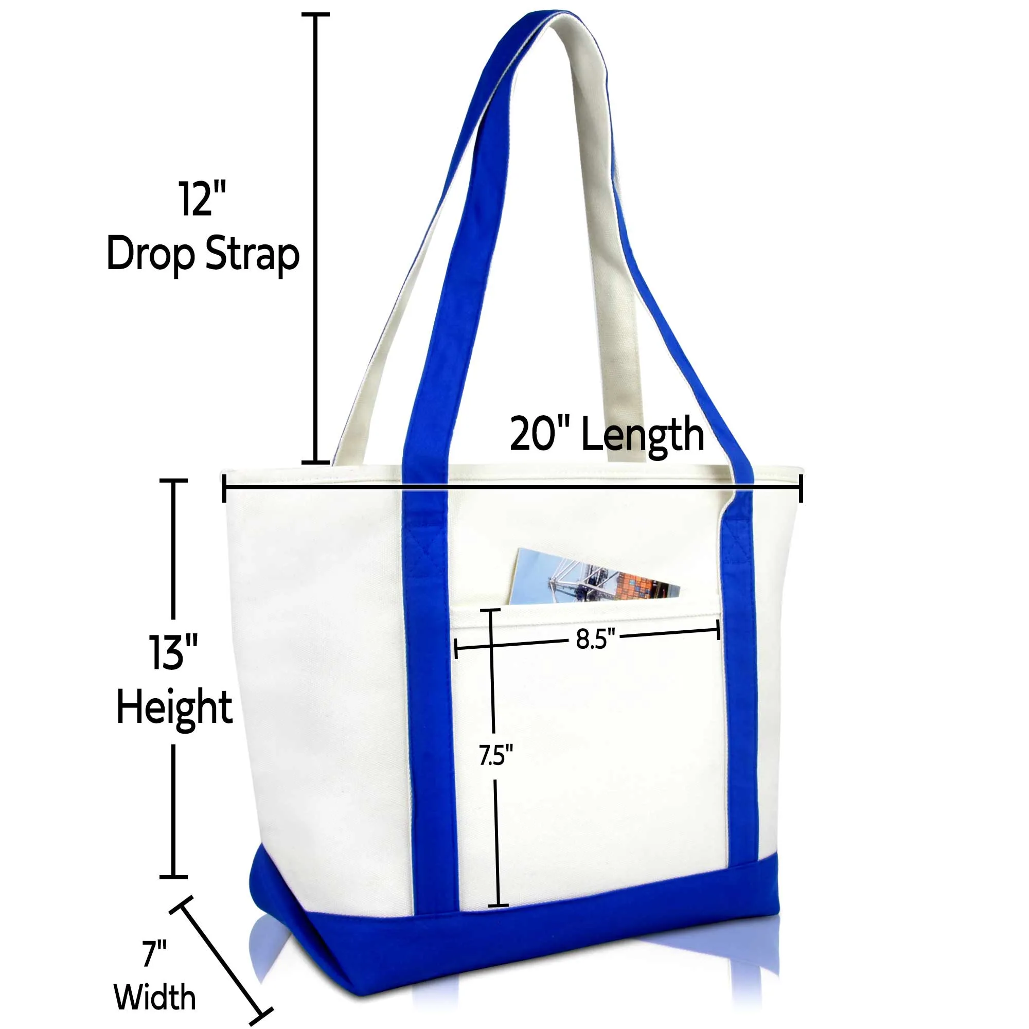 Dalix Happy Easter Tote Bag