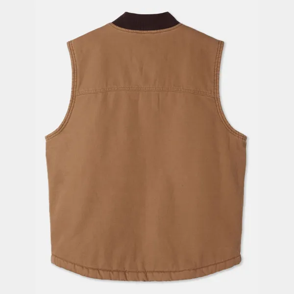 Dickies Duck Canvas Vest - Stone Washed Brown Duck