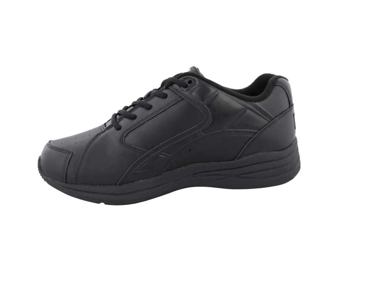 Drew Force Men Athletic Shoe In Black Calf