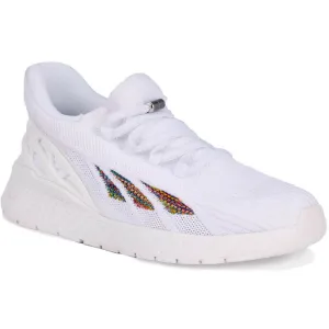 Drew Halo Women's Step-In Sneaker - White Mesh Combo