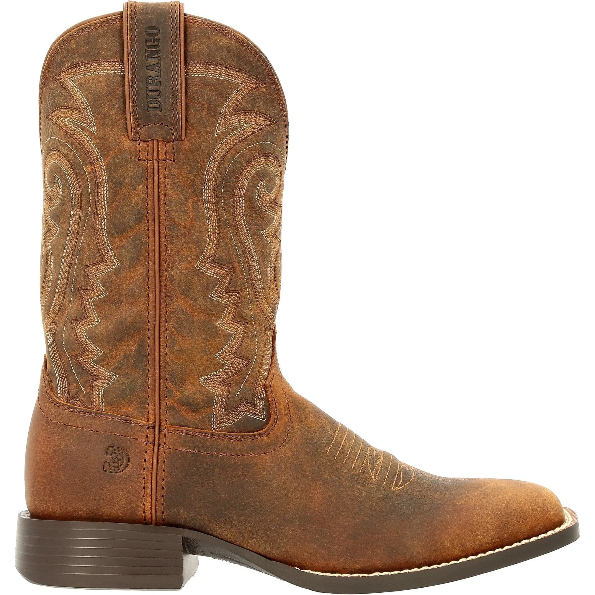 Durango Men's Westward™ 11" Square Toe Pull-On Western Boot - DDB0342