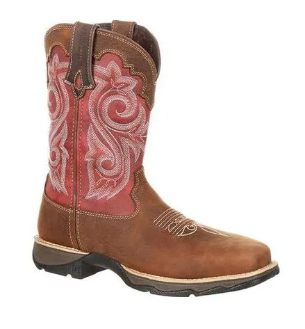 DURANGO WOMEN'S WATERPROOF COMPOSITE TOE WESTERN WORK BOOT STYLE DRD0220