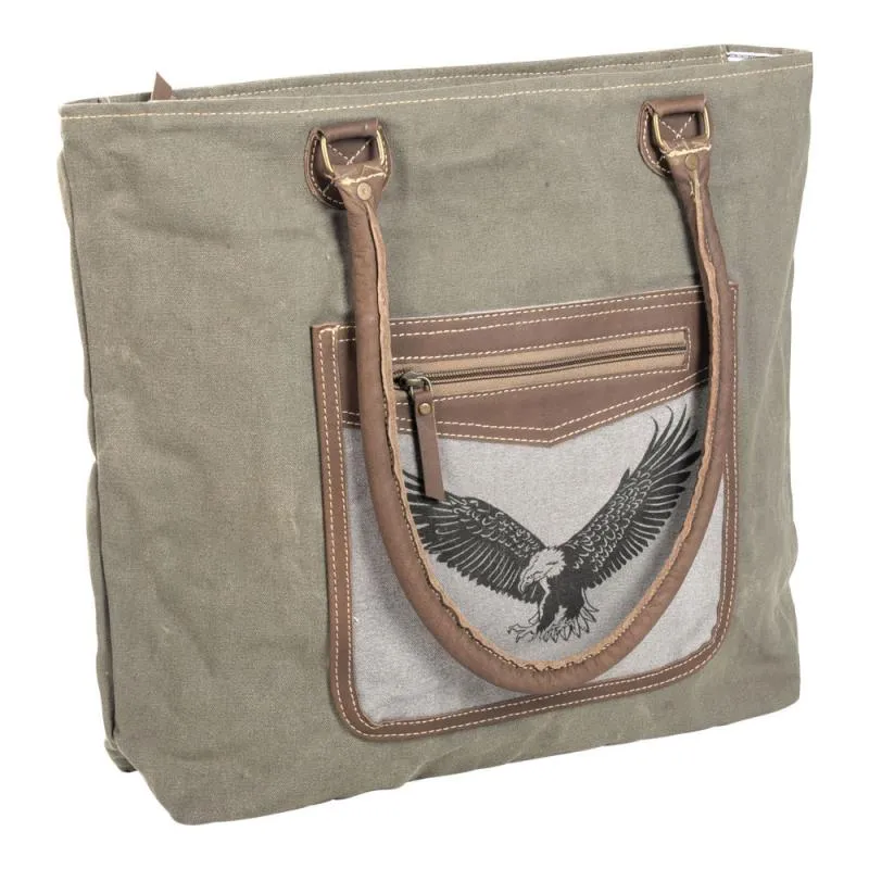 Eagle Leather Tote