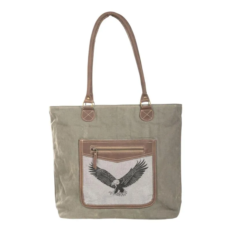 Eagle Leather Tote