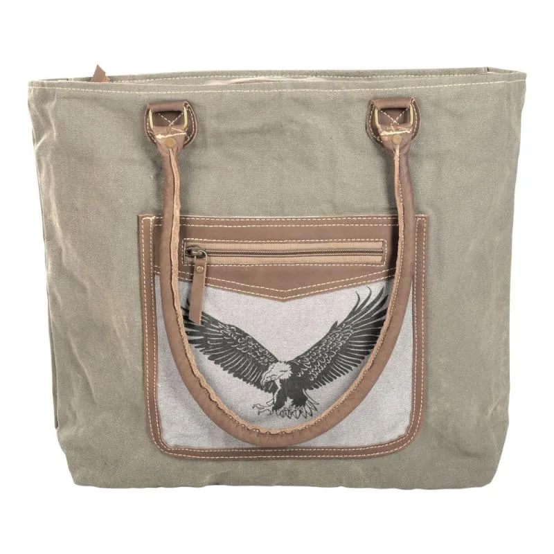 Eagle Leather Tote