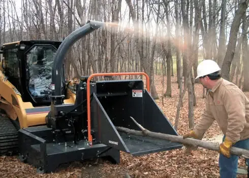 Erskine Brush Chipper | 140-275 lbs Weight | Standard Flow & High Flow Models | For Skid Steer