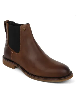 Ezok Brown Stan Casual Chelsea Boots Shoes