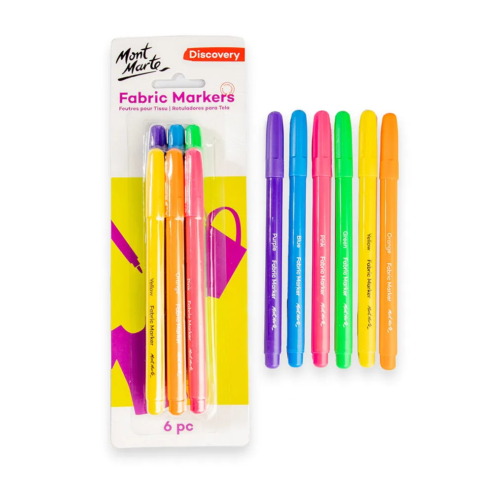 Fabric Markers Discovery 6pc