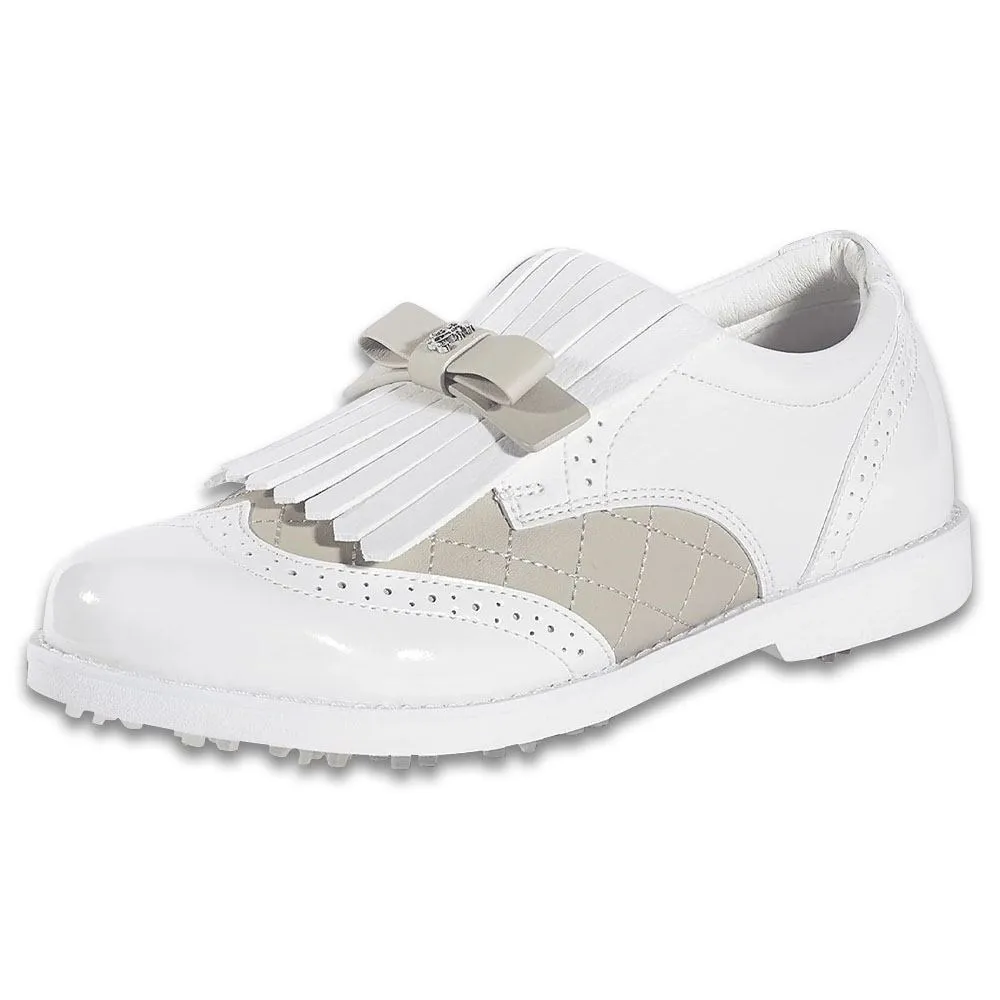 Fairliar Ribbon Tassel Loafers Spikeless Golf Shoes 2024 Women