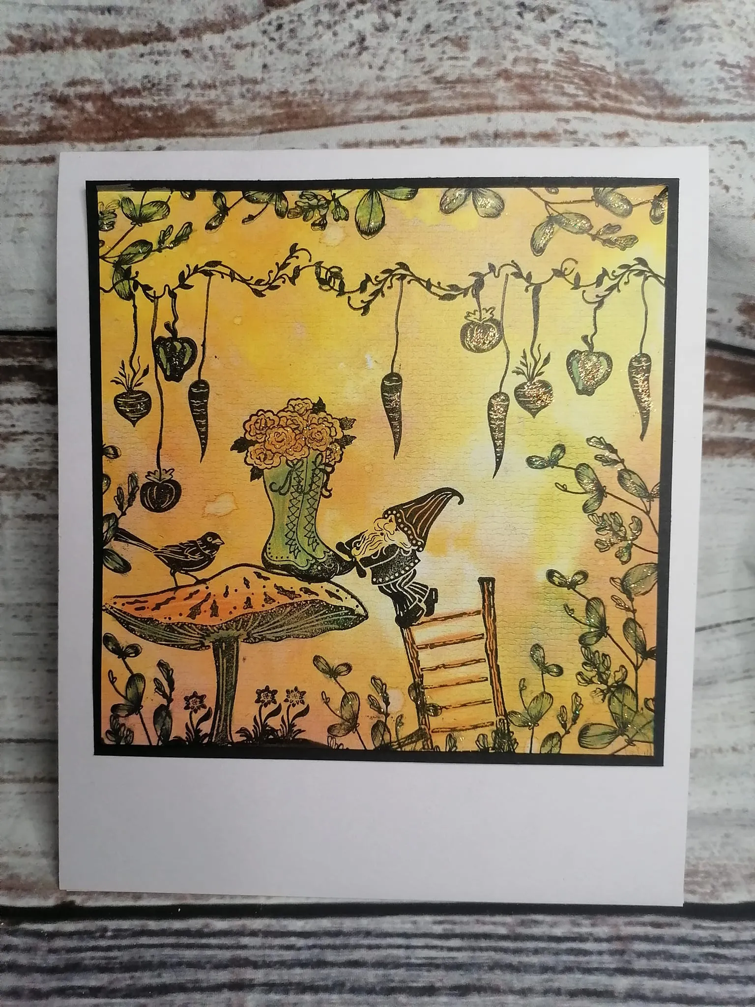 Fairy Hugs Stamps - Garden Boots