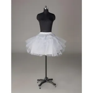 Fashion Short Wedding Dress Petticoat Accessories White LP012