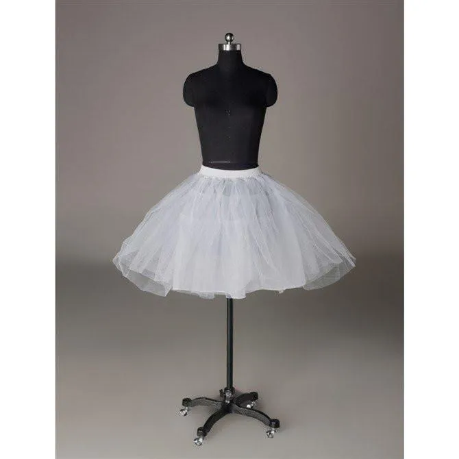 Fashion Short Wedding Dress Petticoat Accessories White LP014