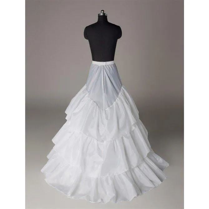 Fashion Wedding Petticoat Accessories White Floor Length LP015