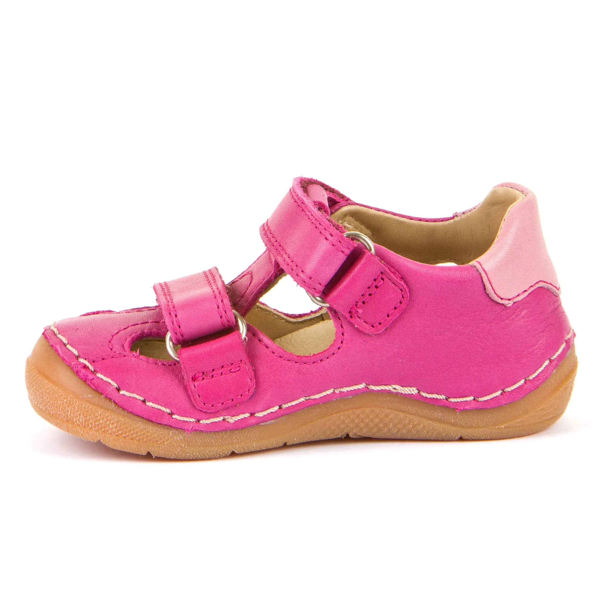 Froddo Boy's and Girl's Paix Double Sandals - Fuxia