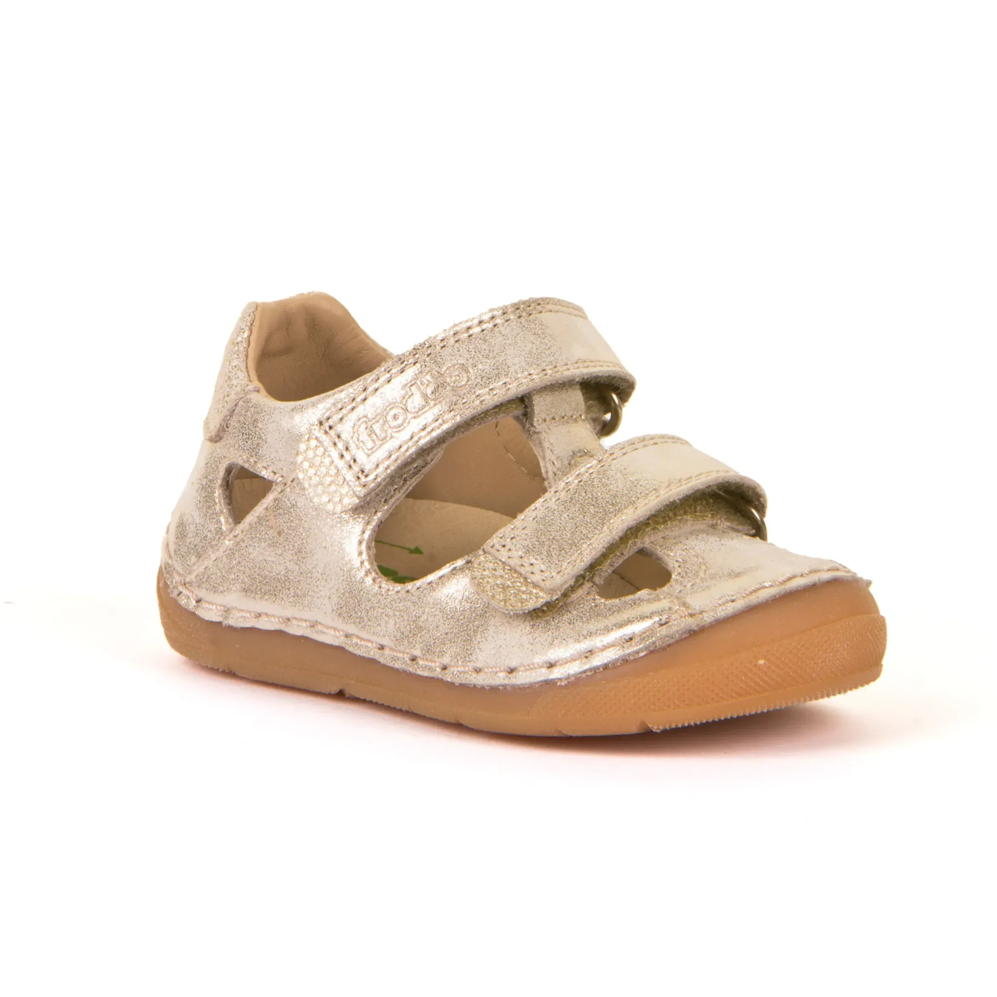 Froddo Boy's and Girl's Paix Double Sandals - Gold