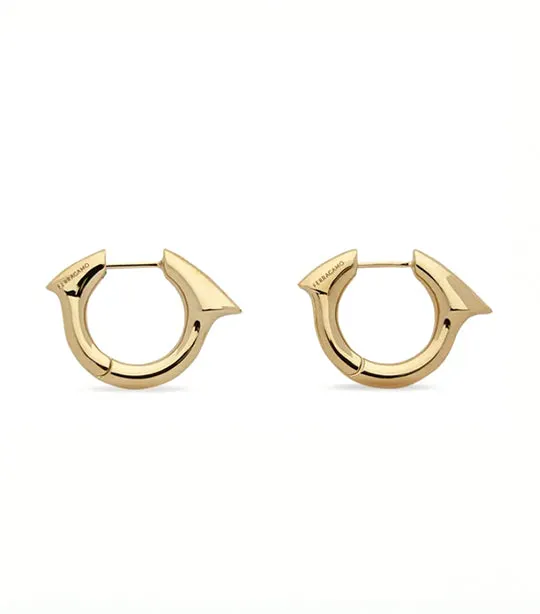 Gancini Earring Gold