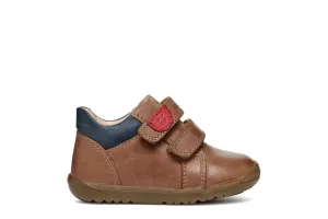 Geox Macchia Boys Cognac Brown Infants Ankle Boot