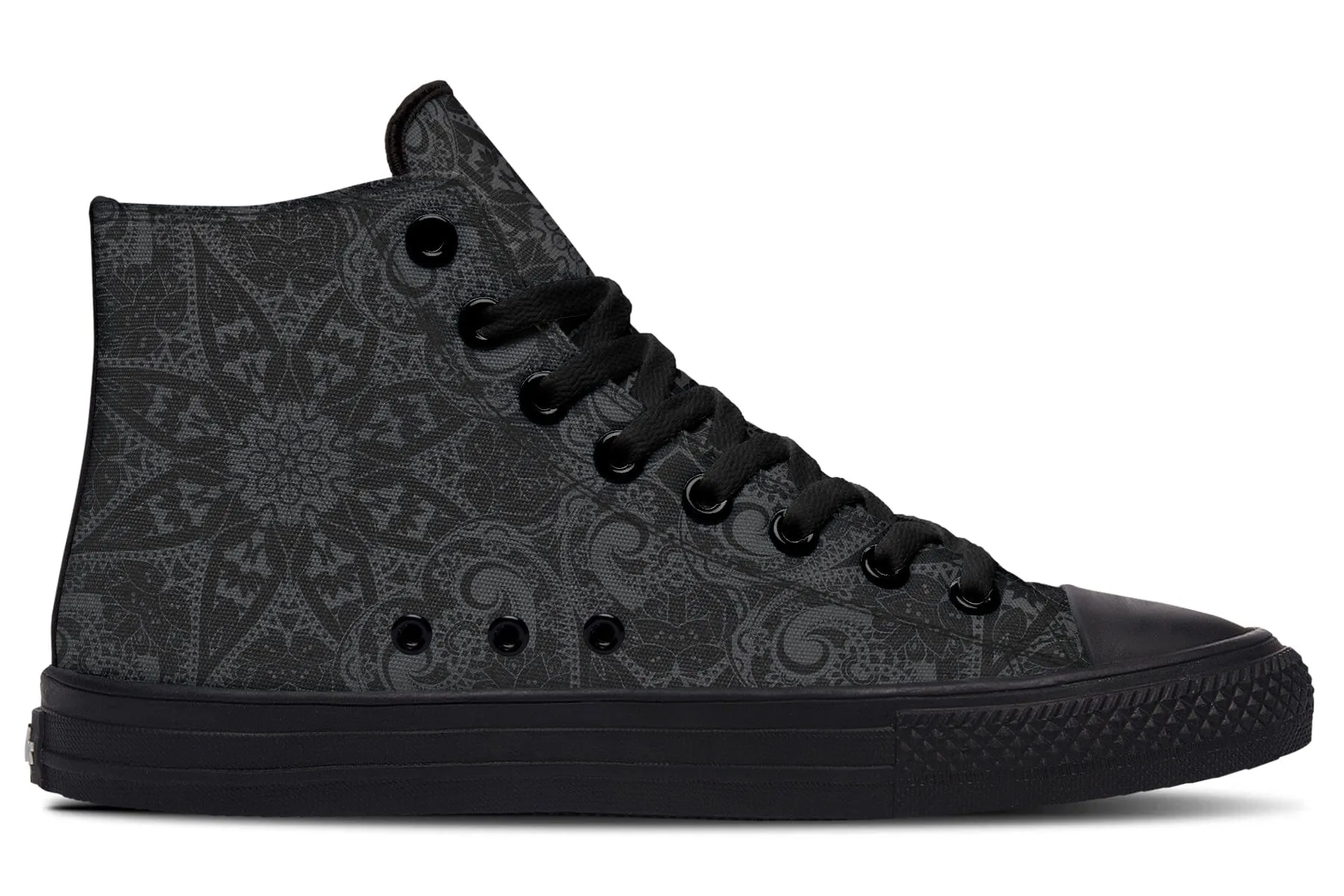 Ghost Mandala High Top Shoes