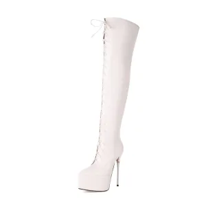 GlamPinnacle Smooth Women's Winter Boots