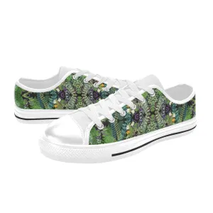 Graphic Jungle Low Rise Canvas Shoes up to size 12