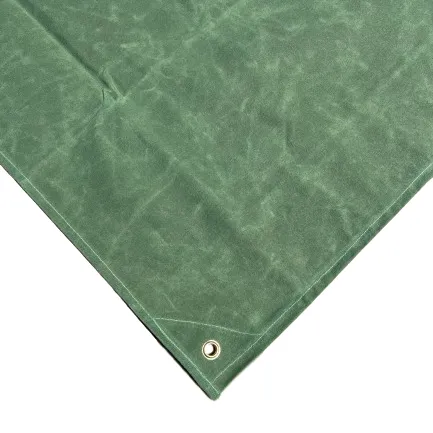 Green Canvas Tarp 20' x 20'