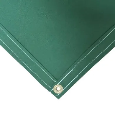 Green Polyester Waterproof Canvas - 8' x 10'