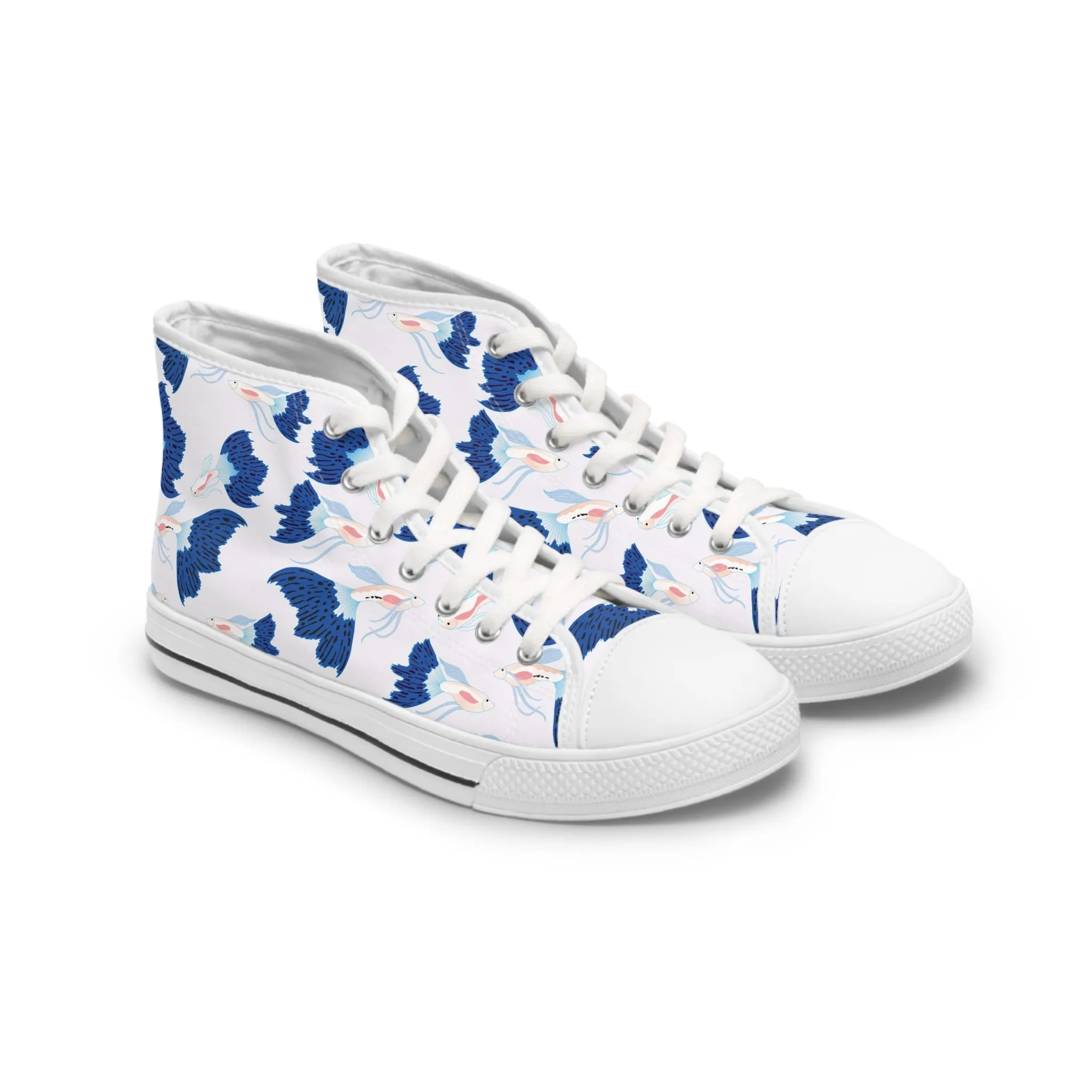 Guppy Fish Women's High Top Sneakers