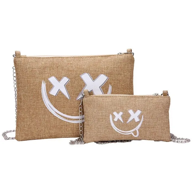 Harley Q. Smiley Canvas Bag