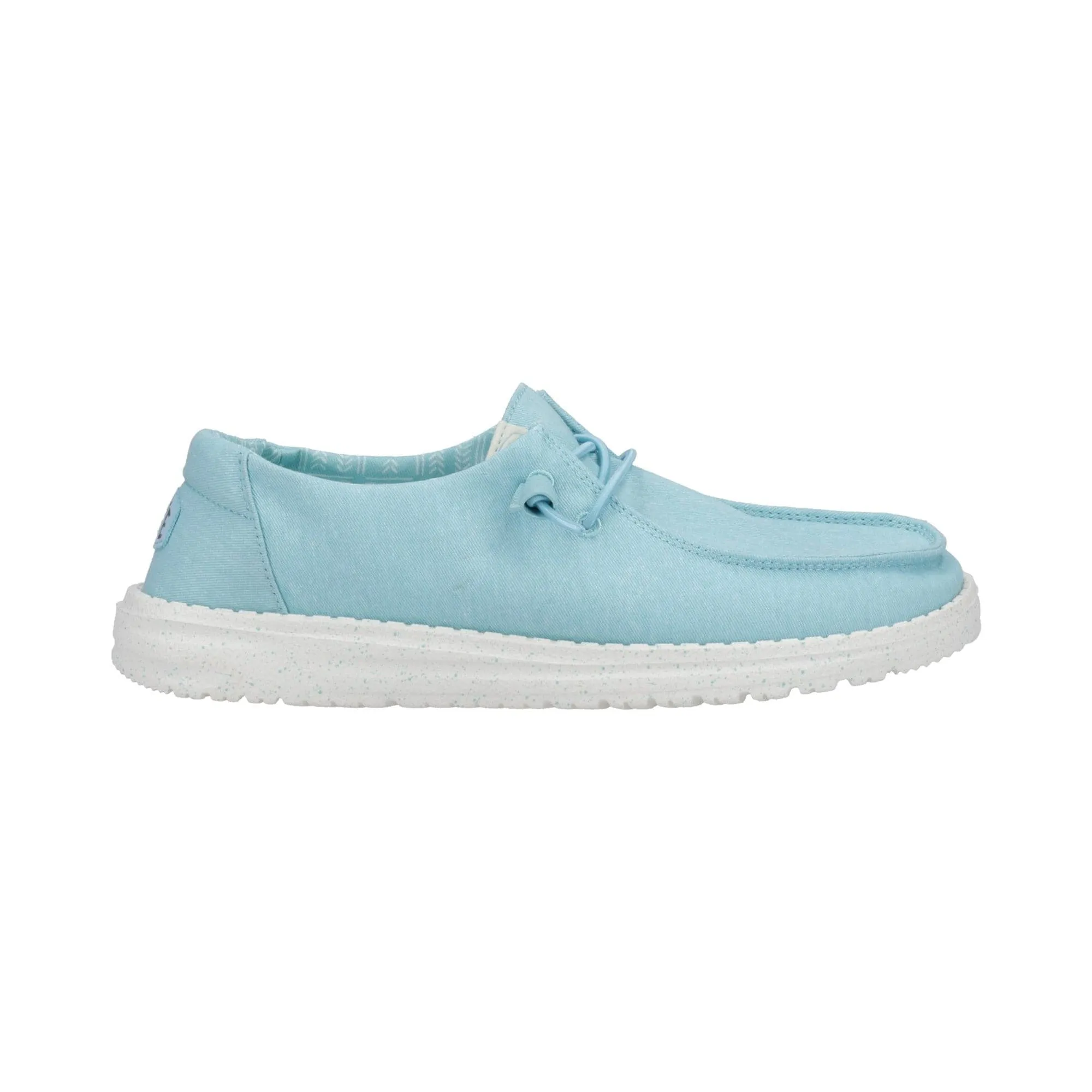 HEYDUDE Wendy Womens Canvas Shoe - Turquoise