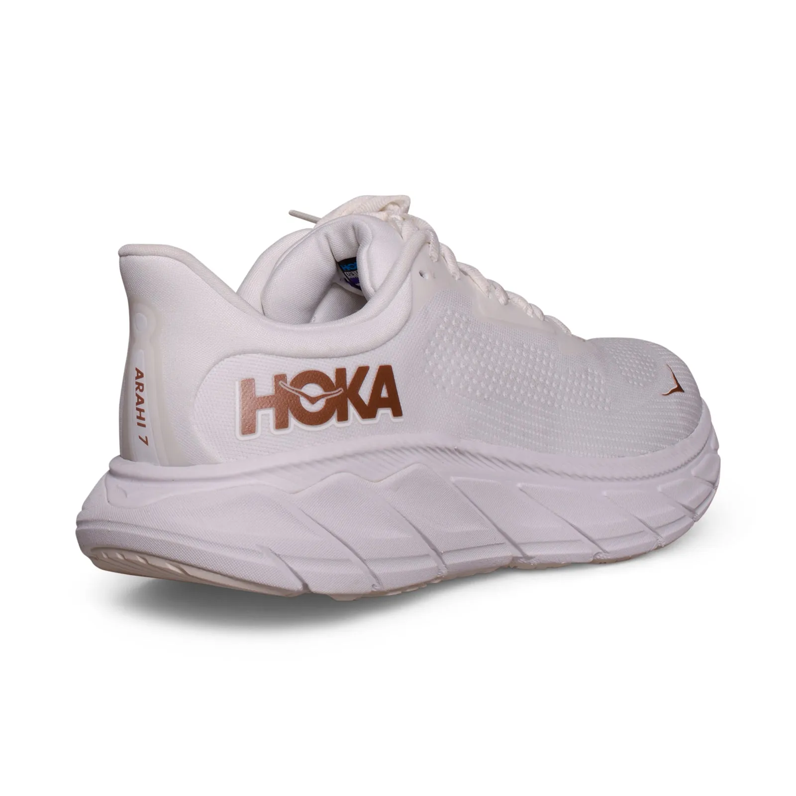 HOKA Arahi 7 Blanc de Blanc / Rose Gold Running Shoes - Women's